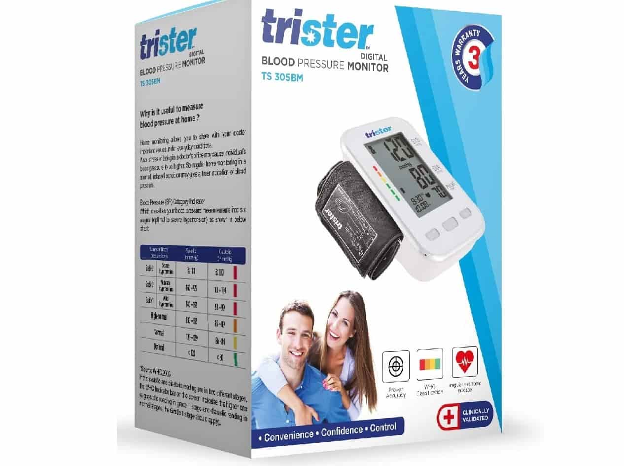 تصویر 2 از دستگاه فشار خون تریستر سامانه سنجش دقیق بازویی